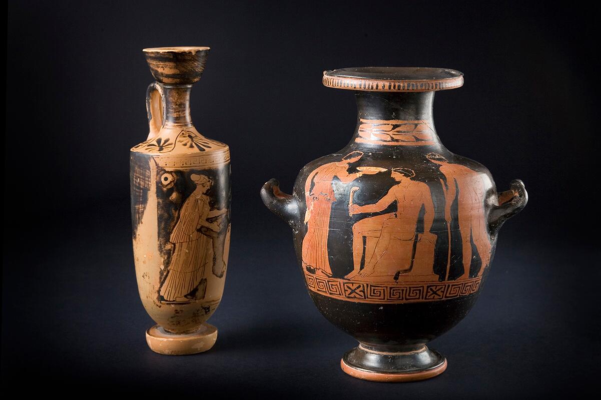 Sala Grecia del Museo dell Olivo Carli.
