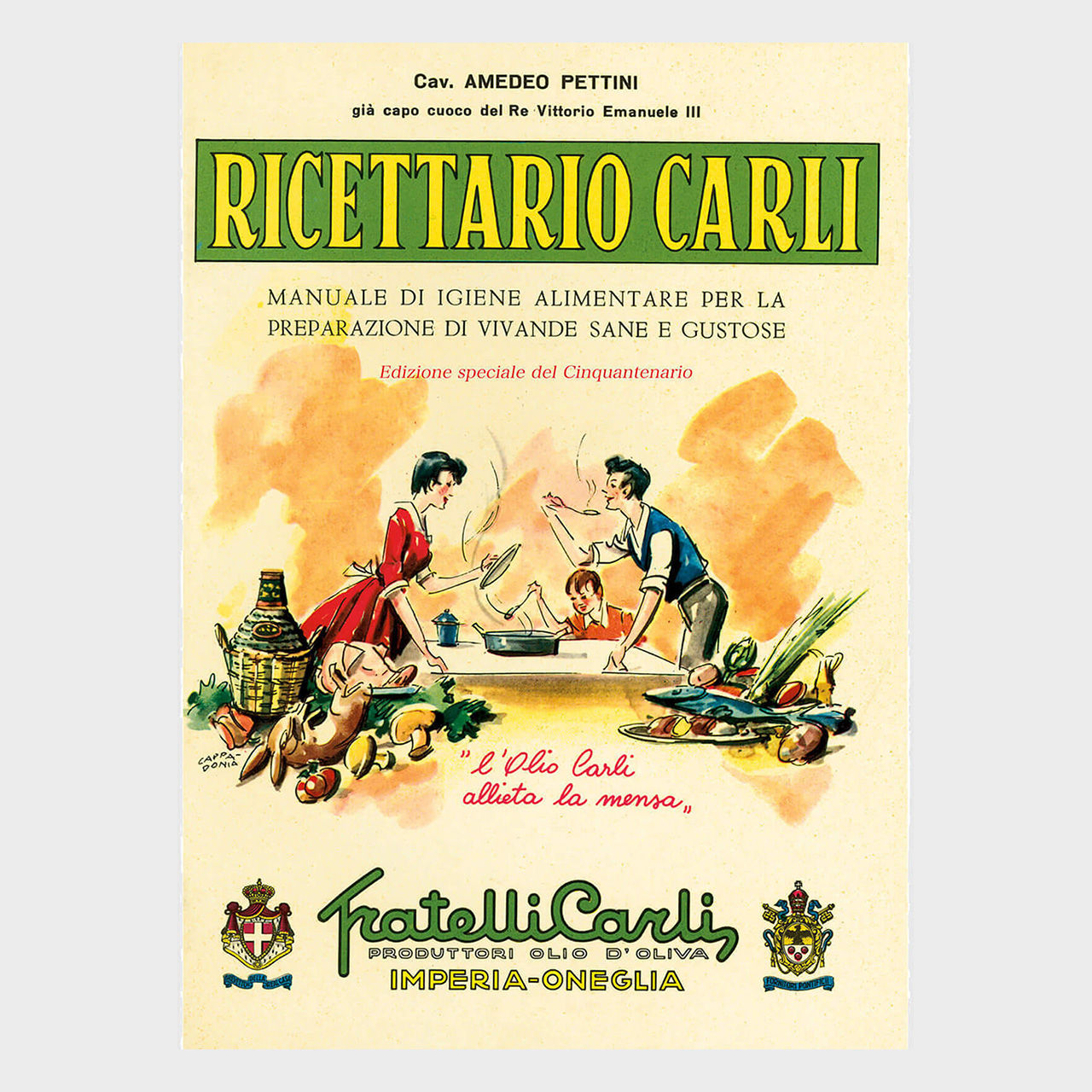 Ricettario Fratelli Carli edizione cinquantenario