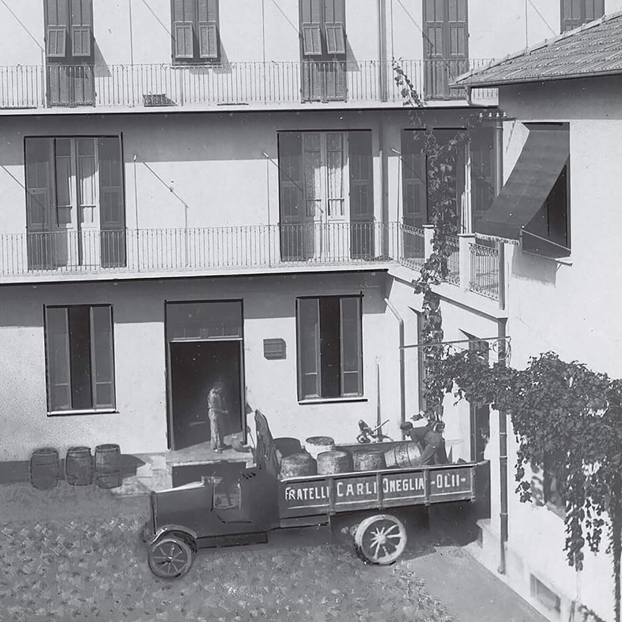 Foto prima sede storica di Fratelli Carli