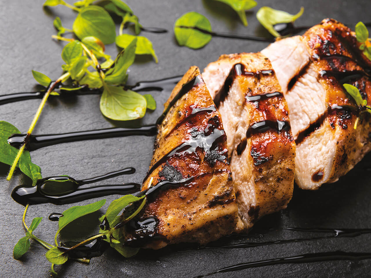 Arrosto scaloppato con topping di Aceto Balsamico Fratelli Carli