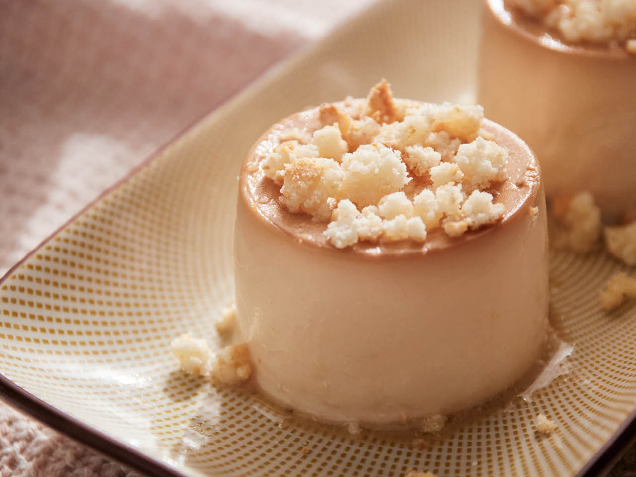 Panna cotta al caramello