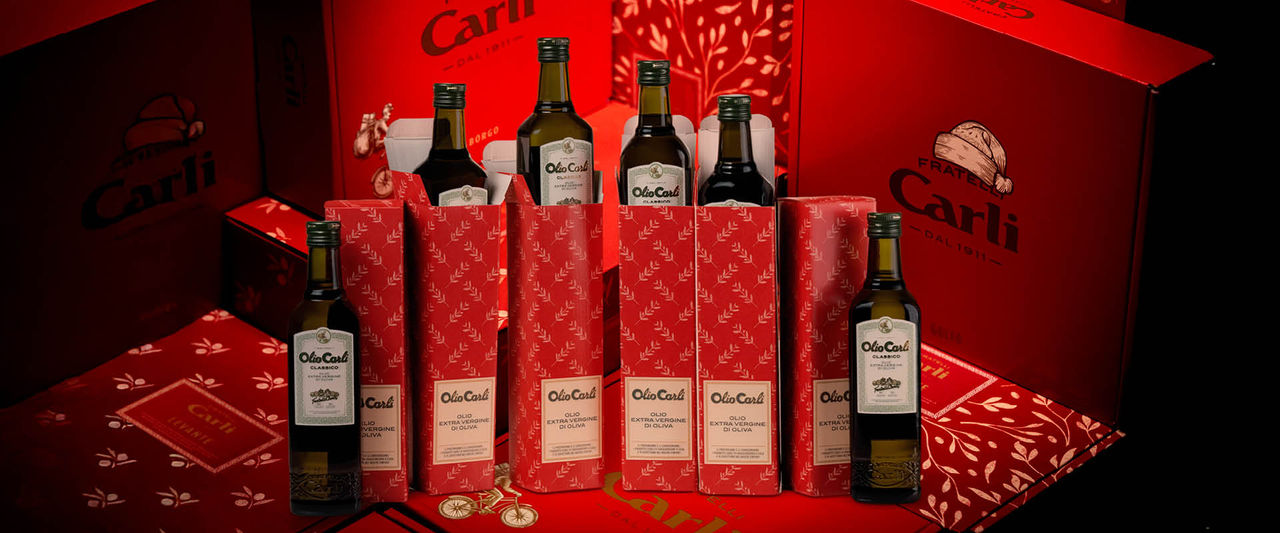 Assortimento confezioni regalo natalizie Fratelli Carli