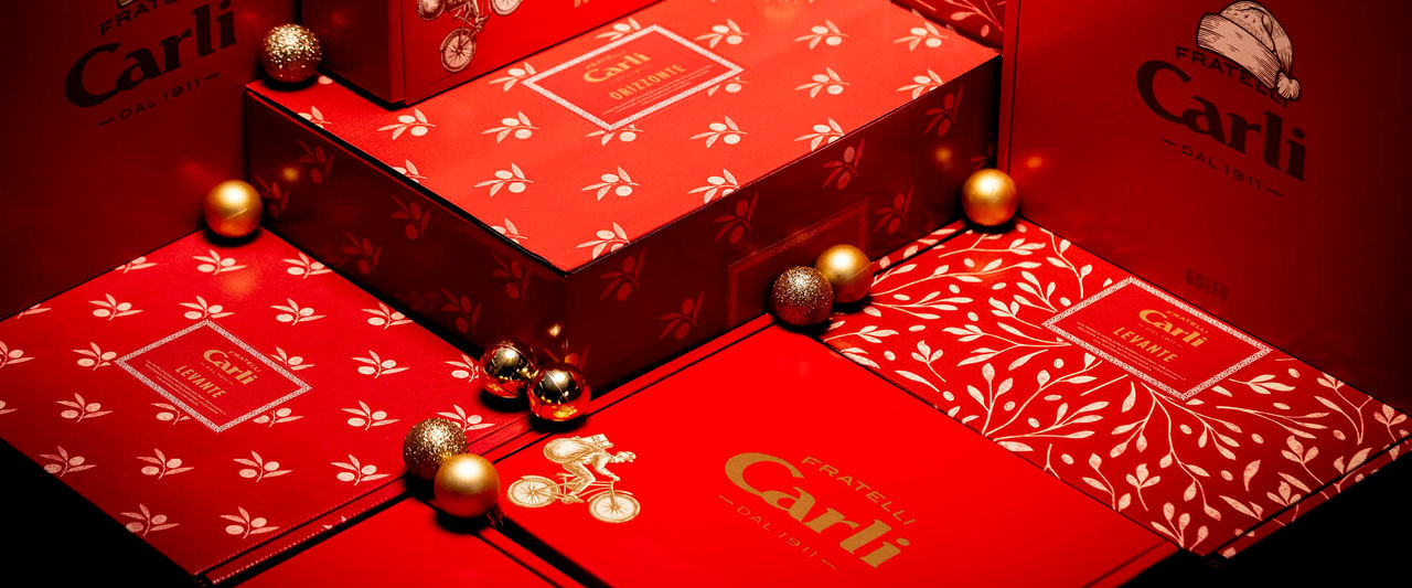 Assortimento confezioni regalo natalizie Fratelli Carli