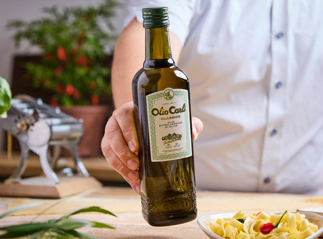 Bottiglia di Olio Carli Extra Vergine di Oliva classico