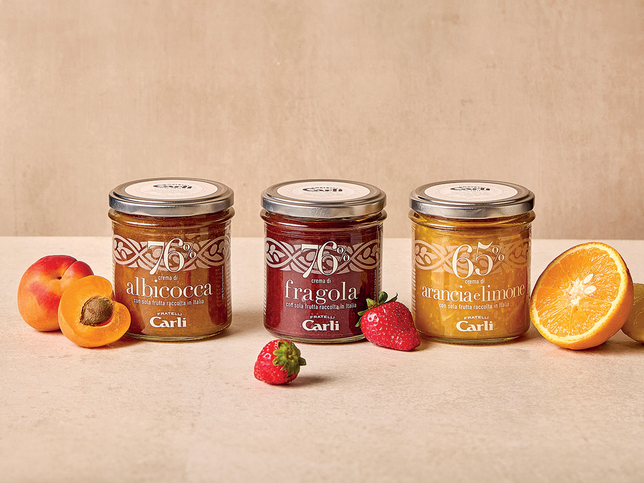 Tris creme di Frutta Fratelli Carli