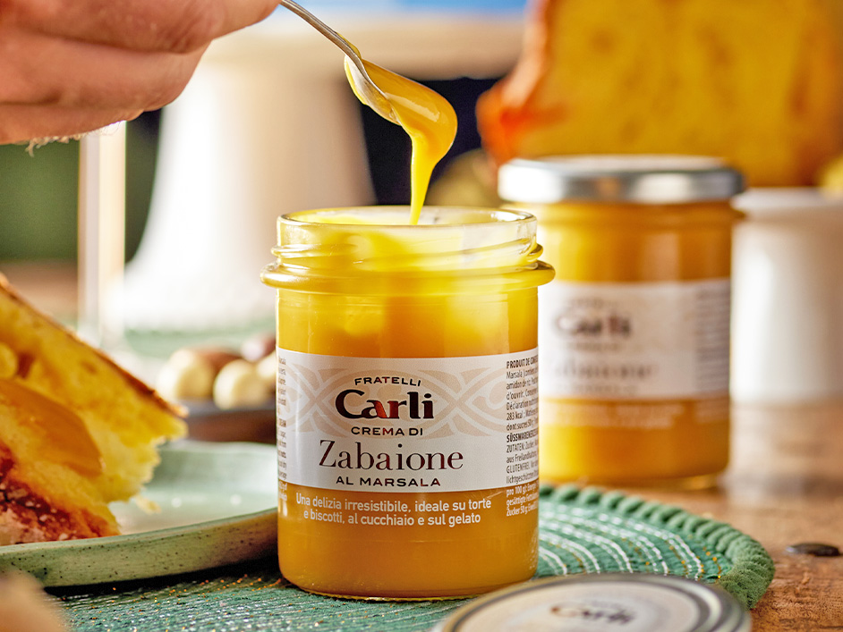 Crema di zabaione al marsala Fratelli Carli