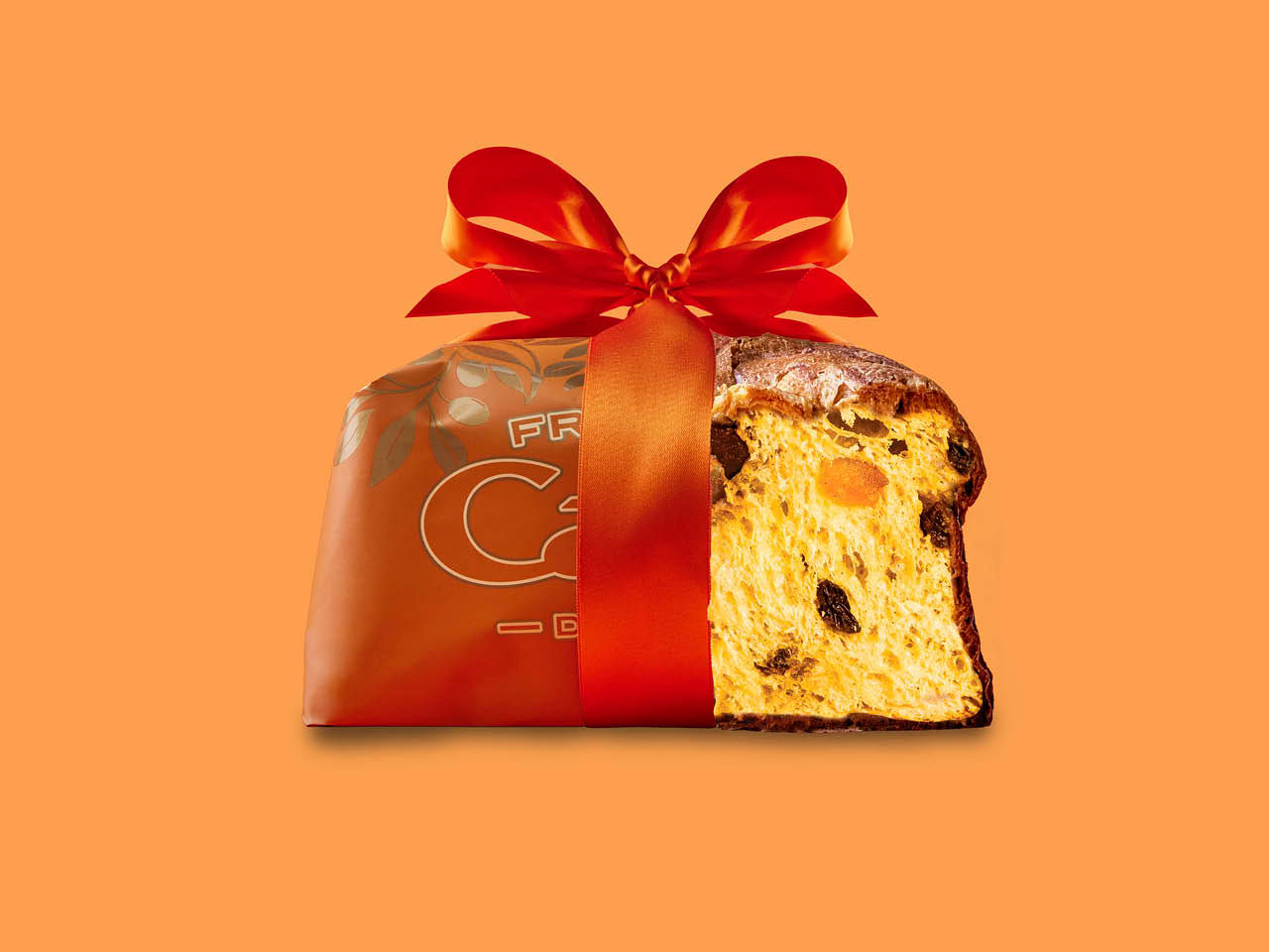 Panettone mela e cannella Carli in immagine prodotto.