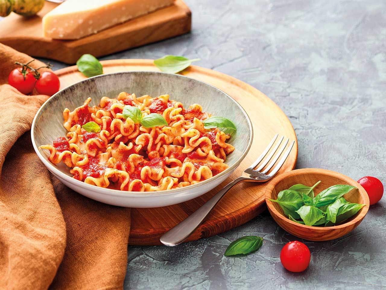 Lasagnette Ricce  e Sugo Pomodoro e Basilico Fratelli Carli