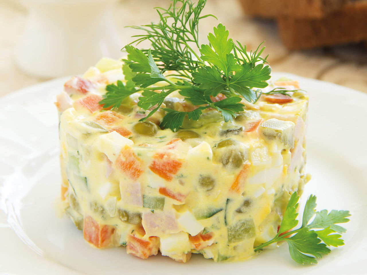 Insalata russa con Maionese Fratelli Carli