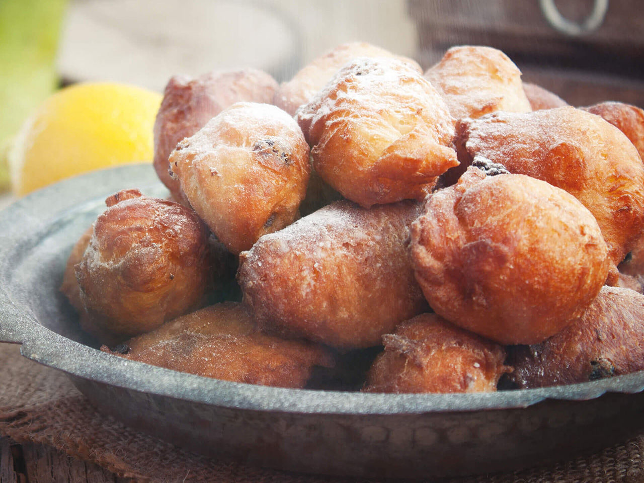 Frittelle dolci fritte in Olio di Oliva Tradizionale Fratelli Carli