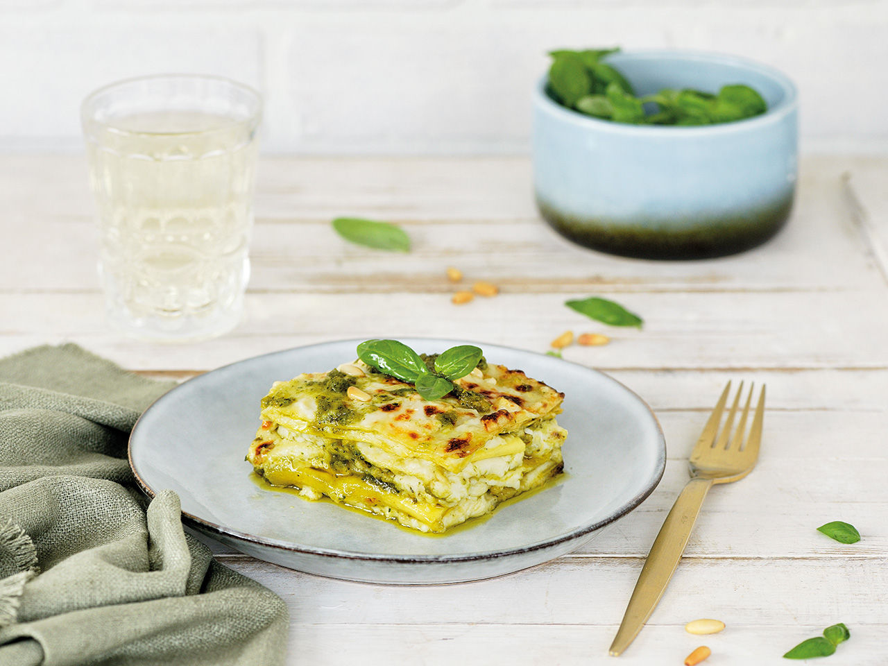 Lasagne al Pesto senza aglio Fratelli Carli
