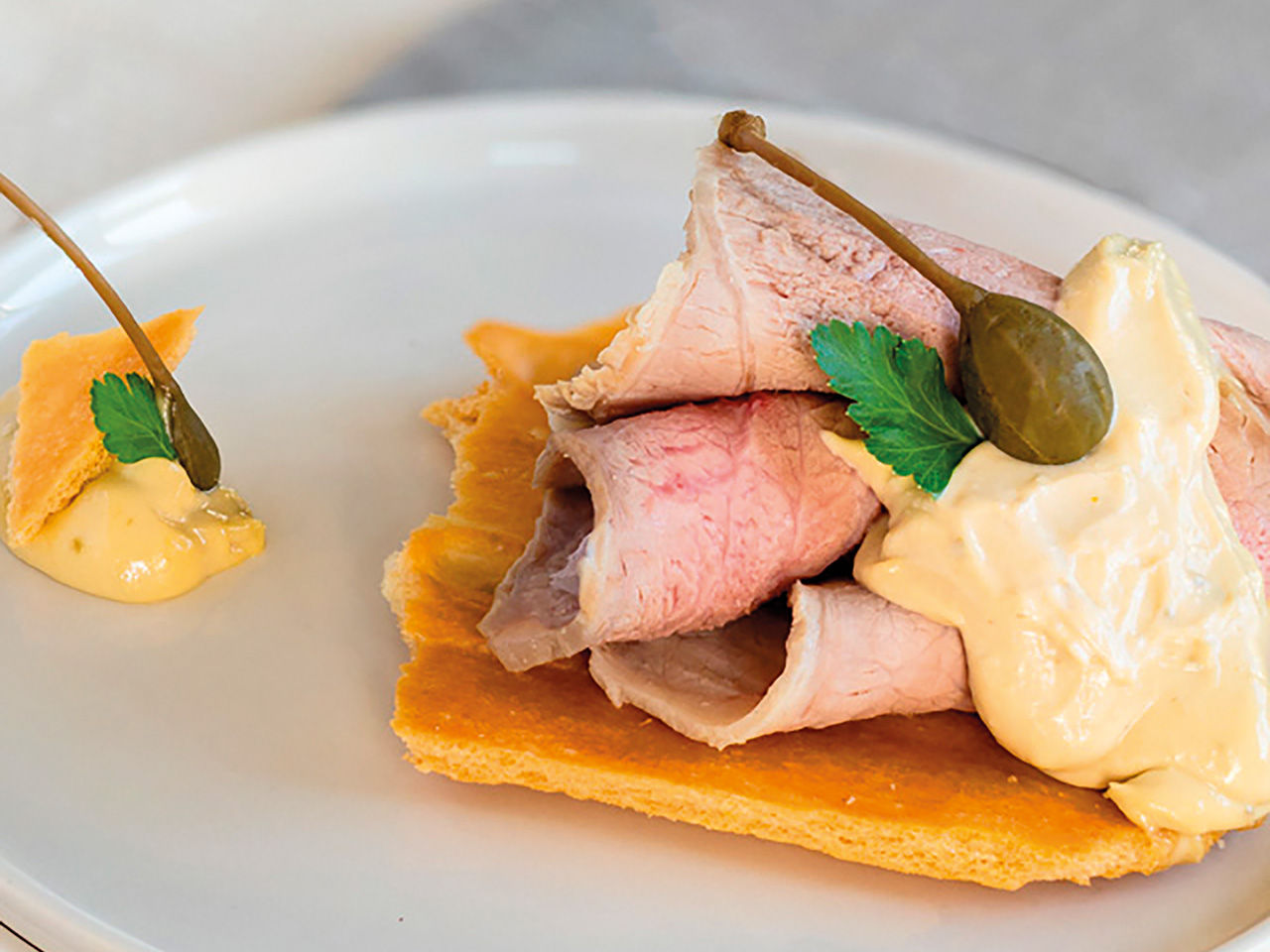 Vitello tonnato con Salsa Tonnata Fratelli Carli