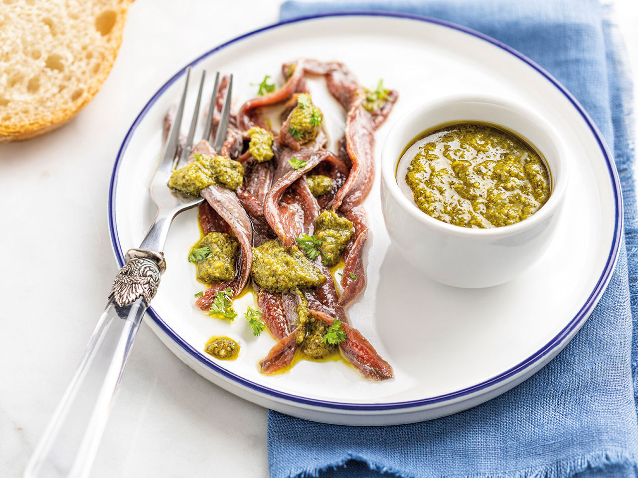 Acciughe con Salsa Verde Fratelli Carli