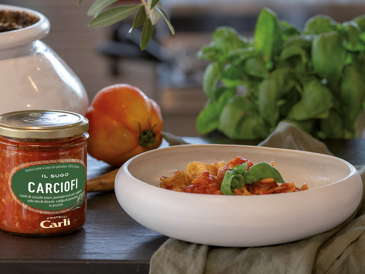 Pasta al Sugo di Carciofi Fratelli Carli