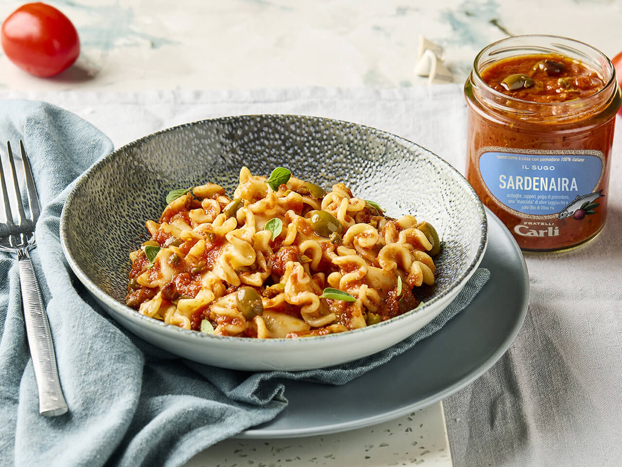 Sugo sardenaira Carli con peculiarita e sentori.