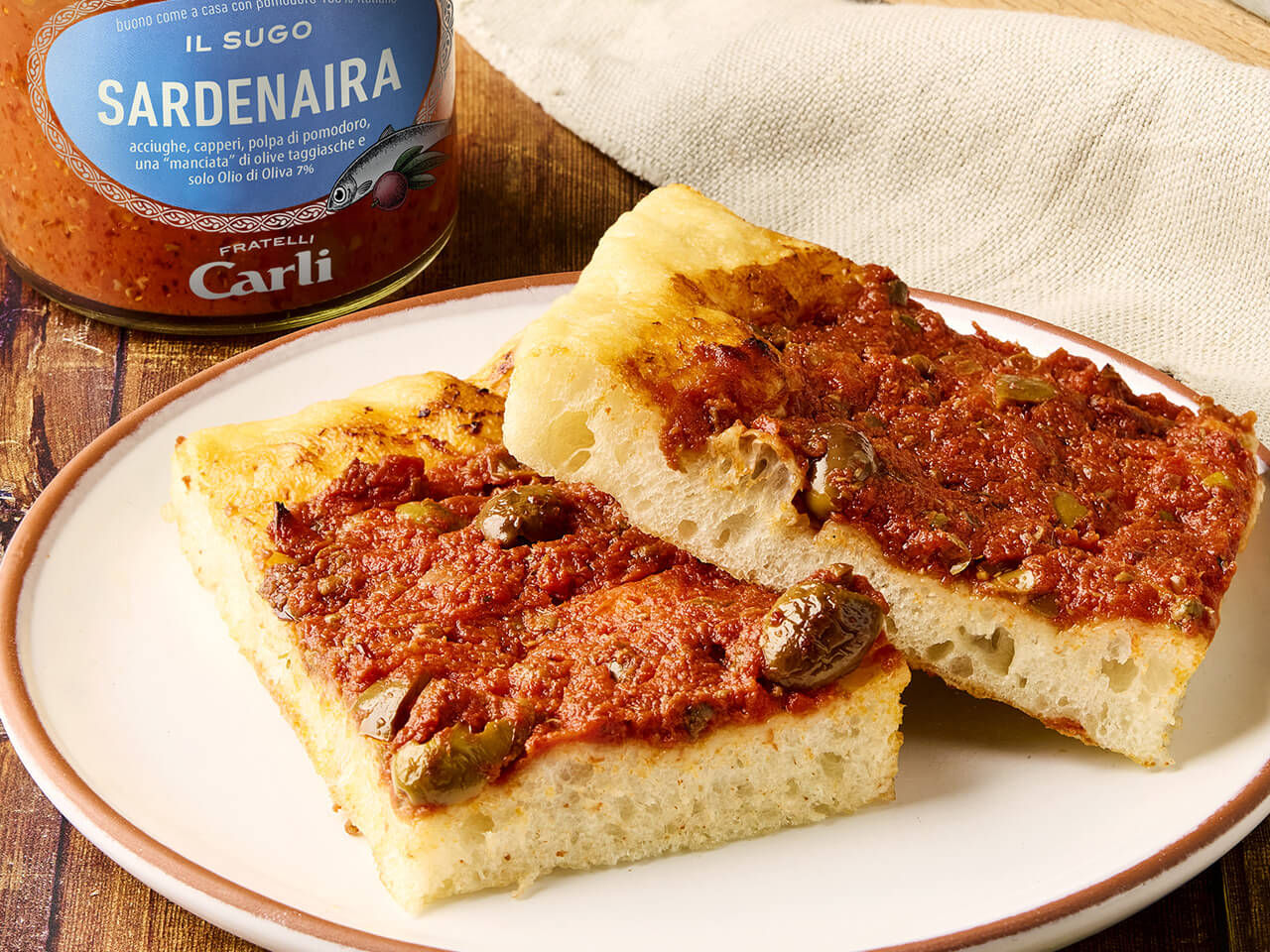 Pizza al Sugo Saedenaira Fratelli Carli