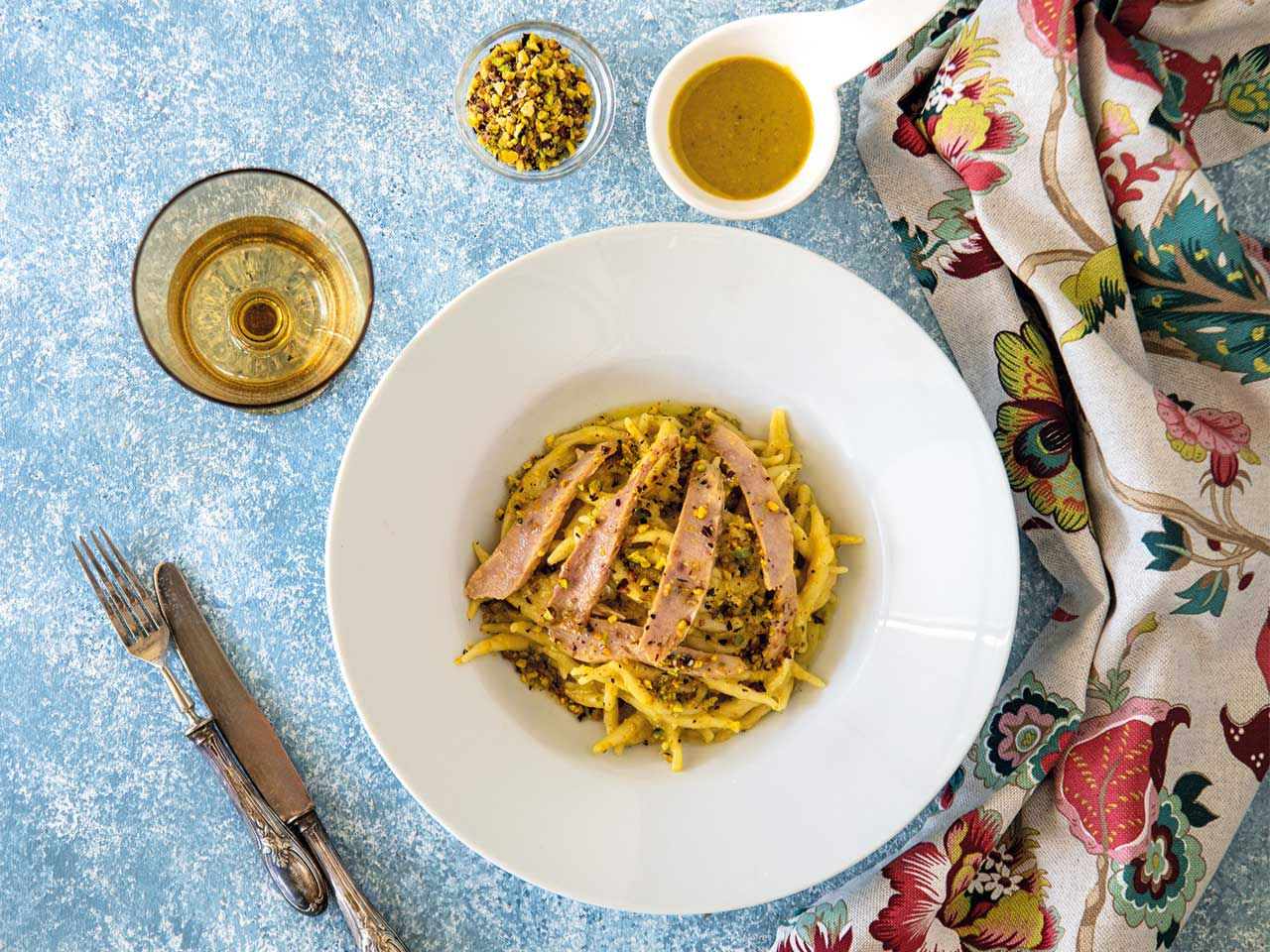 Trofiette Carli come ispirazione ricetta.